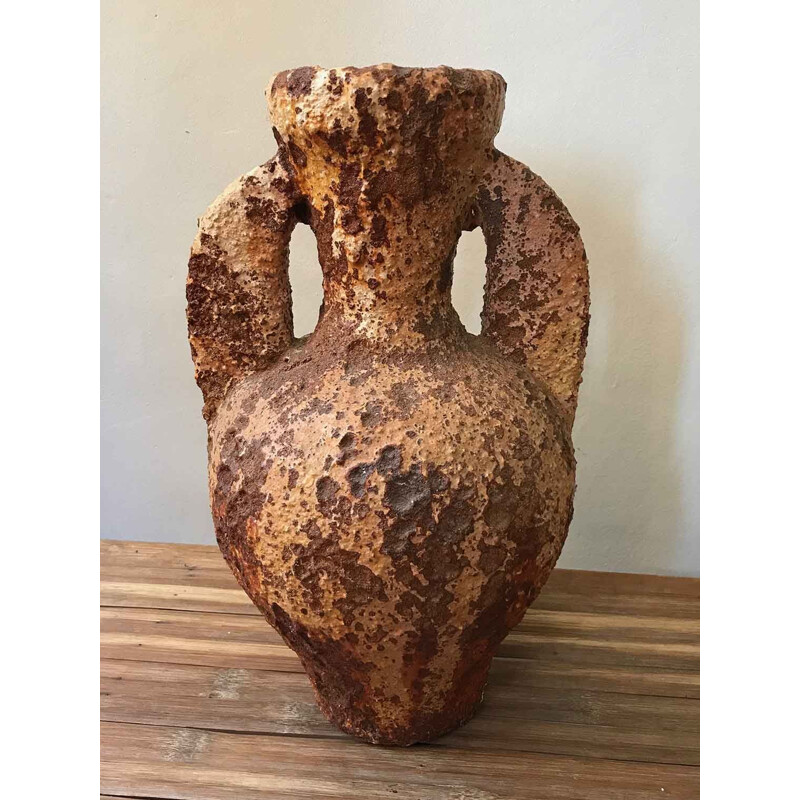 Vintage terracotta jug