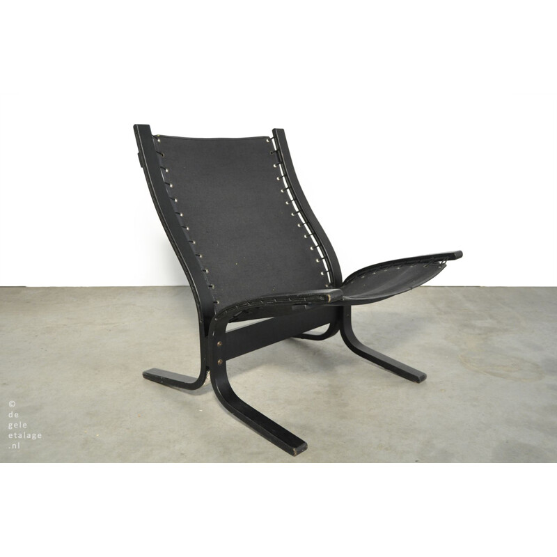 Vintage Siësta lounge chair by Ingmar Relling for Westnofa, Norway 1970s