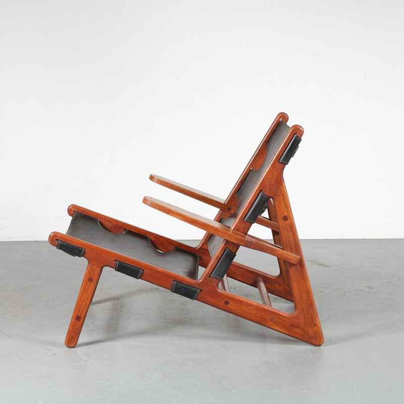 Vintage 'Hunting Chair' for Fredricia Borge Mogensen Denmark 1960