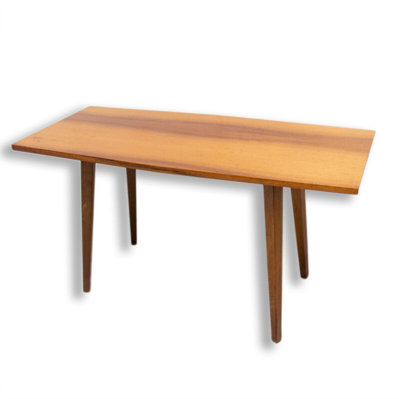 Vintage wooden coffee table by František Jirák for Tatra nábytok, Czechoslovakia 1960