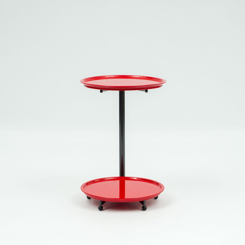 Table d'appoint vintage de Cassina, style Memphis 1980