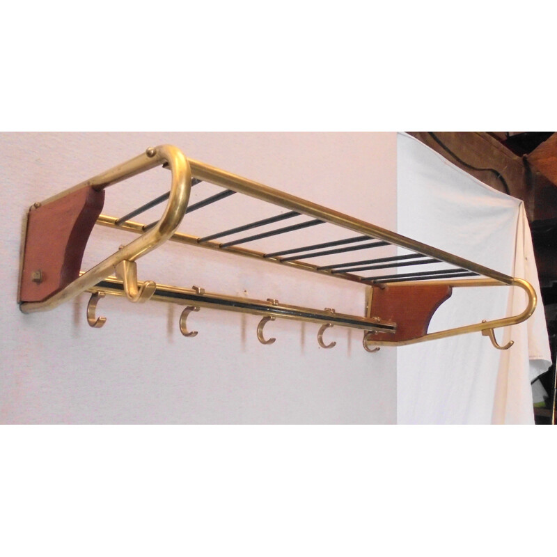 Vintage coat rack wall 1950