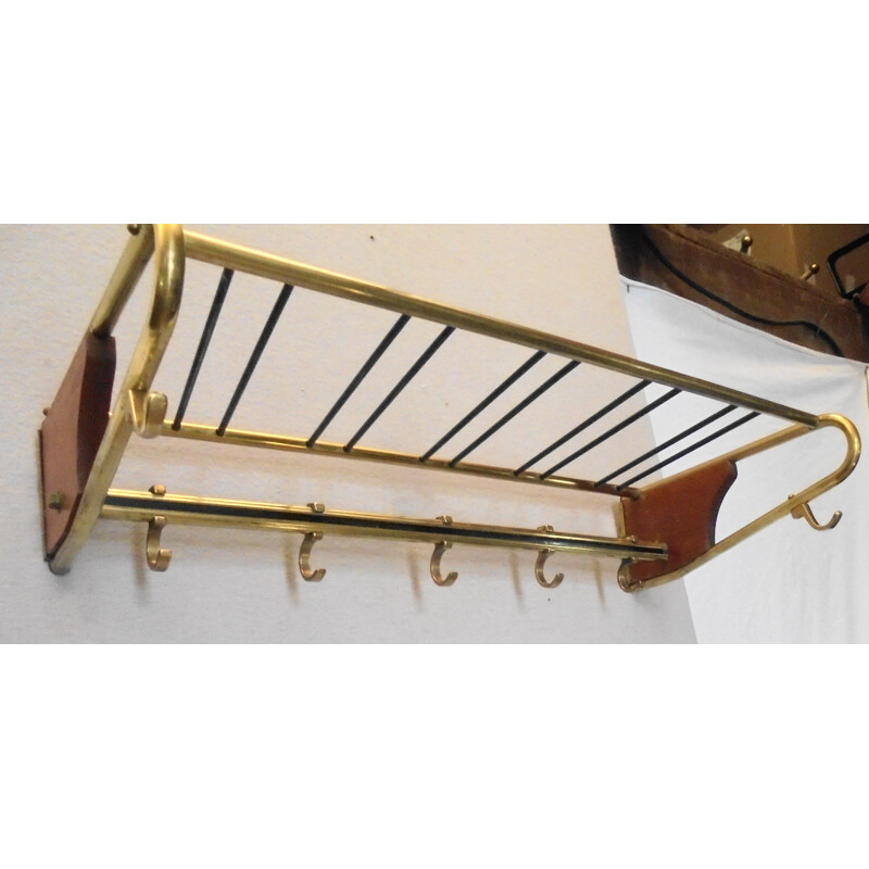 Vintage coat rack wall 1950