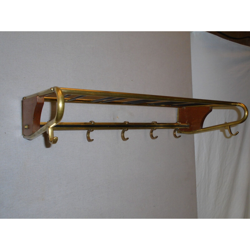 Vintage coat rack wall 1950