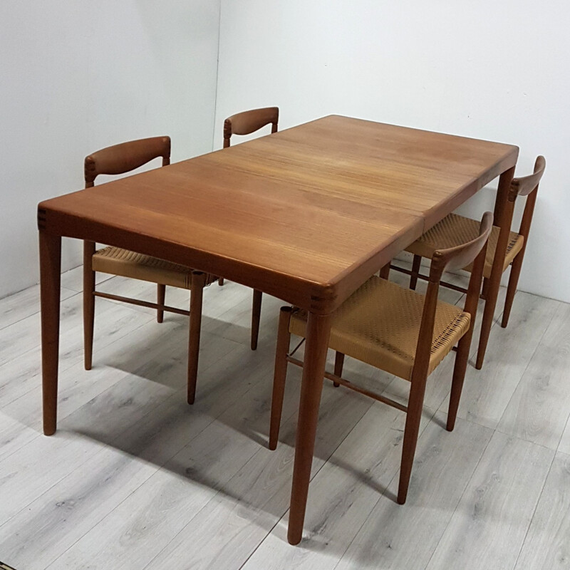 Vintage Dining set by HW Klein for Bramin, Denmark 1960s