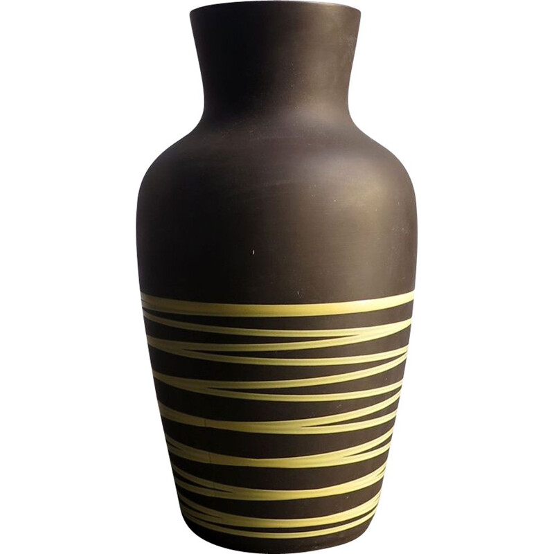 Vintage Floor ceramic vase 1960s