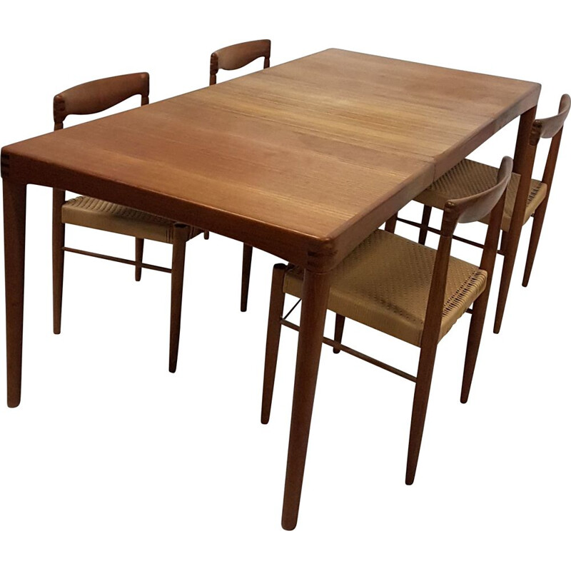 Vintage Dining set by HW Klein for Bramin, Denmark 1960s