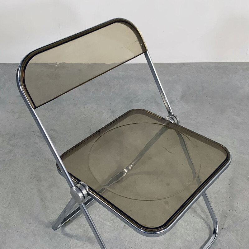 Chaise pliante vintage Plia de Giancarlo Piretti pour Castelli 1960