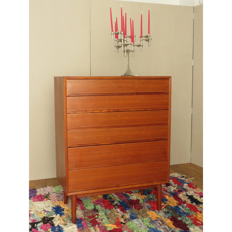 Scandinavian teak dresser - 60