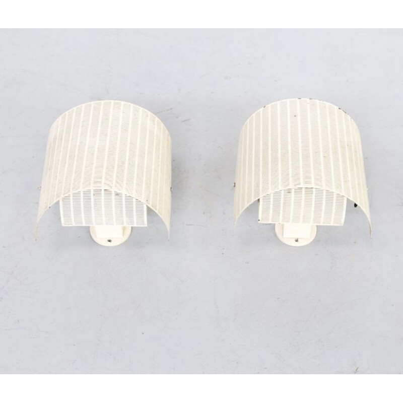 Pair of vintage Shogun Wall Sconces by Mario Botta For Artemide 1980s