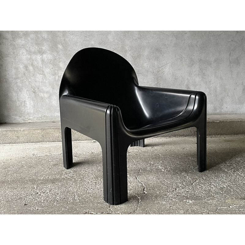 Vintage armchair by Gae Aulenti for Kartell 1980s