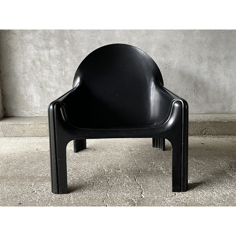 Poltrona vintage di Gae Aulenti per Kartell 1980