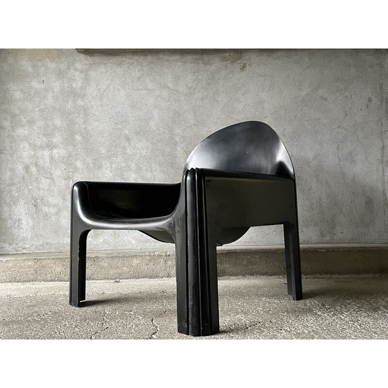 Vintage Sessel von Gae Aulenti für Kartell 1980