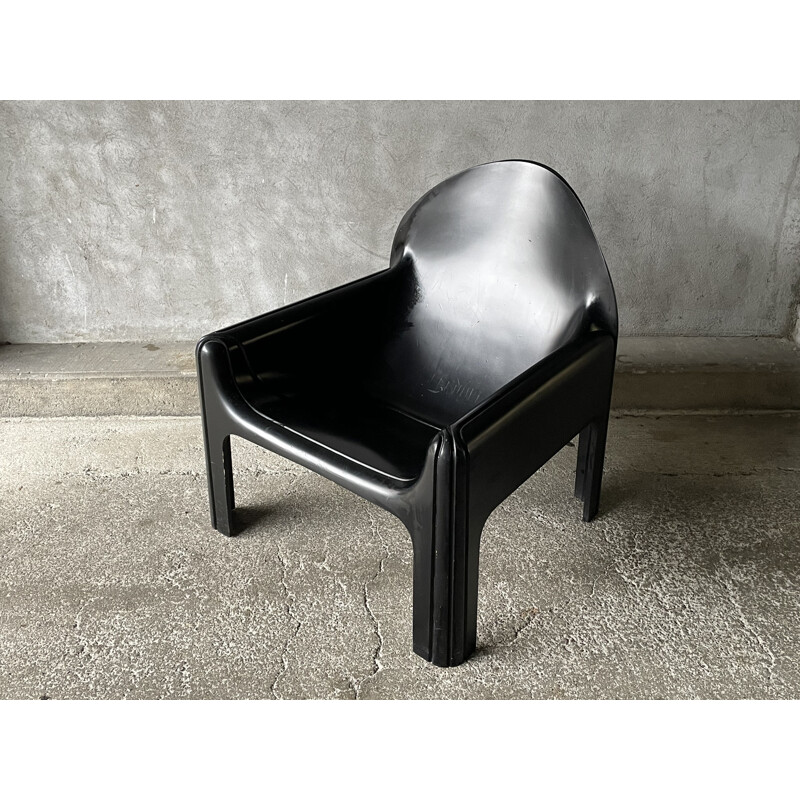 Vintage armchair by Gae Aulenti for Kartell 1980s