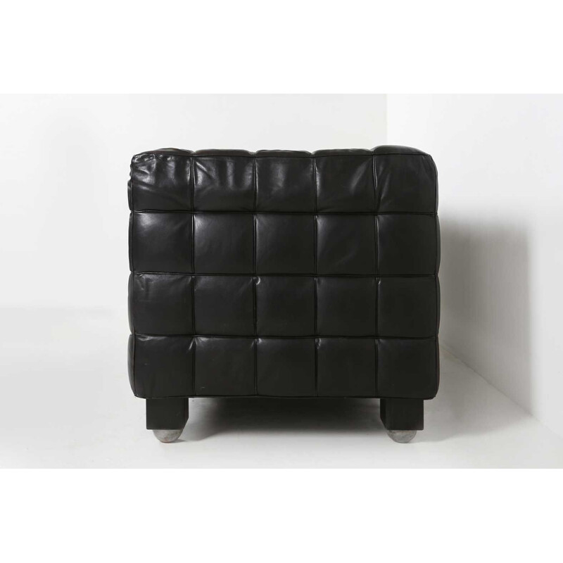 Vintage-Sofa kubus von Josef Hoffmann 1980