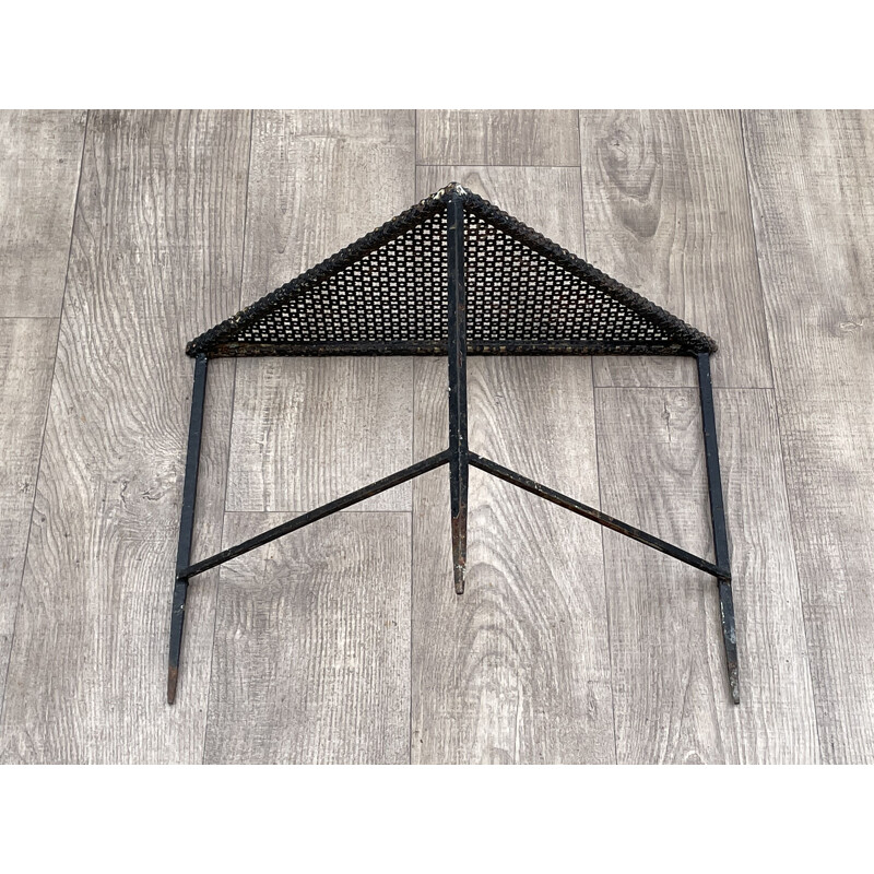 Viintage triangle coffee table by Mathieu Matégot 1950s