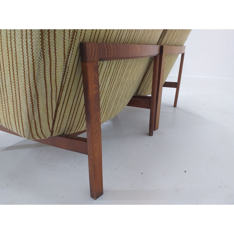 Mid Century Sofa from Two Chairs, Denmark 1960s