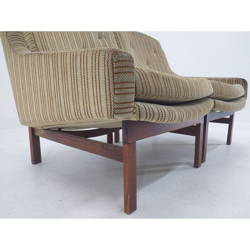 Mid Century Sofa from Two Chairs, Denmark 1960s