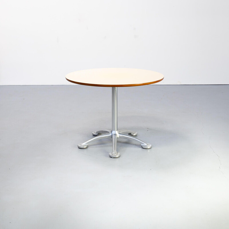 Vintage Jorge Pensi round dining table for Amat3 1980s