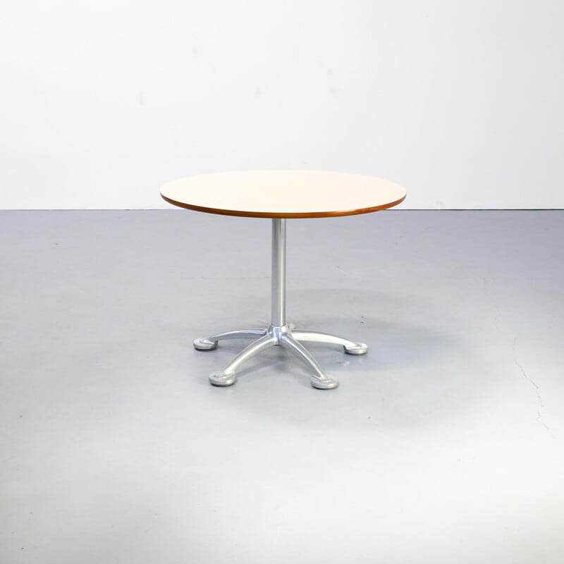 Vintage Jorge Pensi round dining table for Amat3 1980s