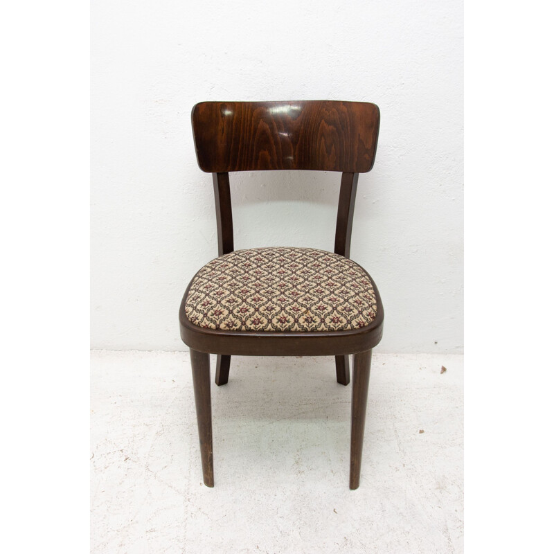 Set of 4 Thonet dining chairs, Czechoslovakia 1950s