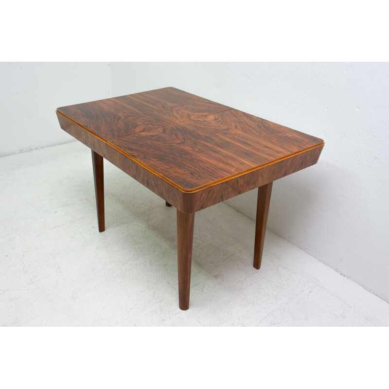 Mesa de comedor ajustable vintage de Jindřich Halabala 1950