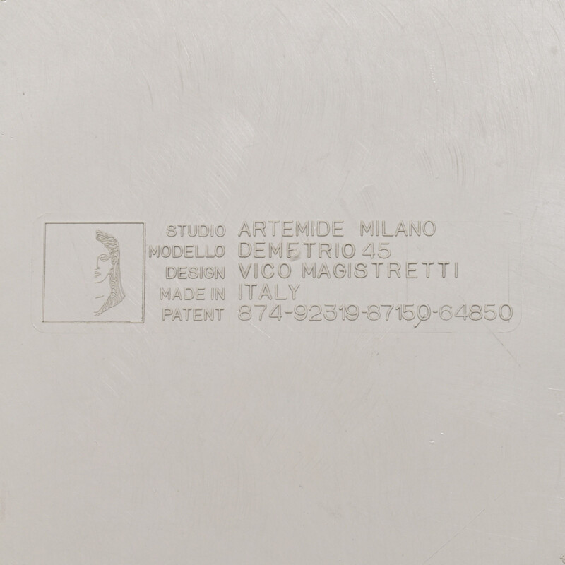 Set aus 4 Vintage-Beistelltischen von Vico Magistretti für Artemide, Italien 1964