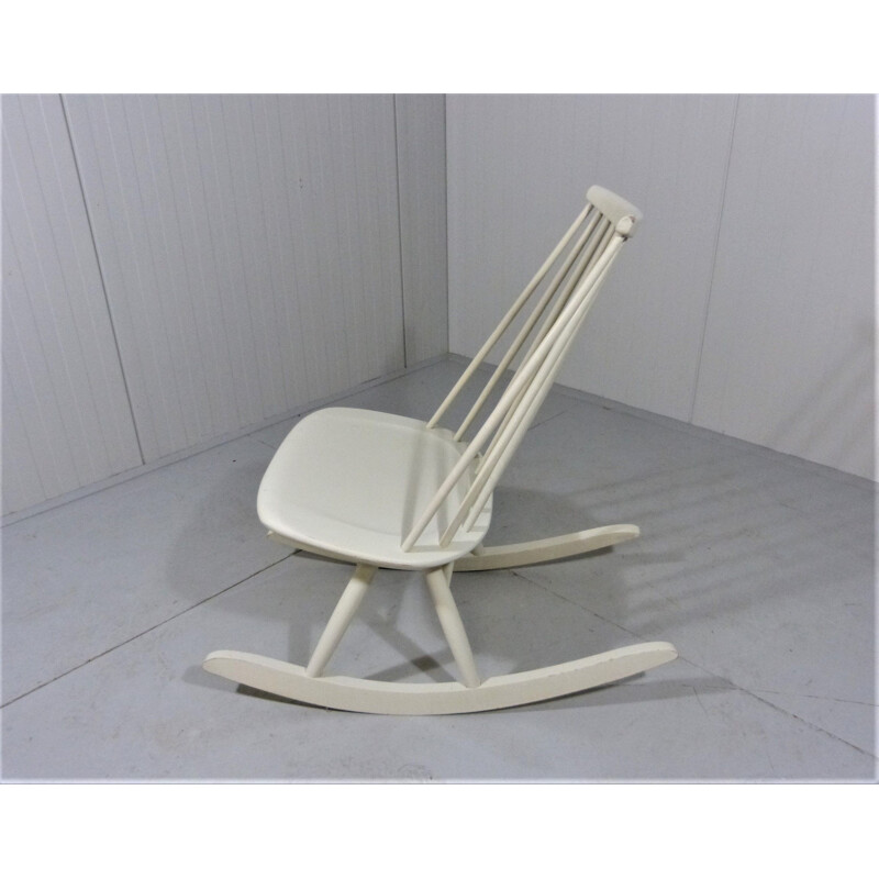 Cadeira de balanço Mademoisselle vintage da Tapiova 1950