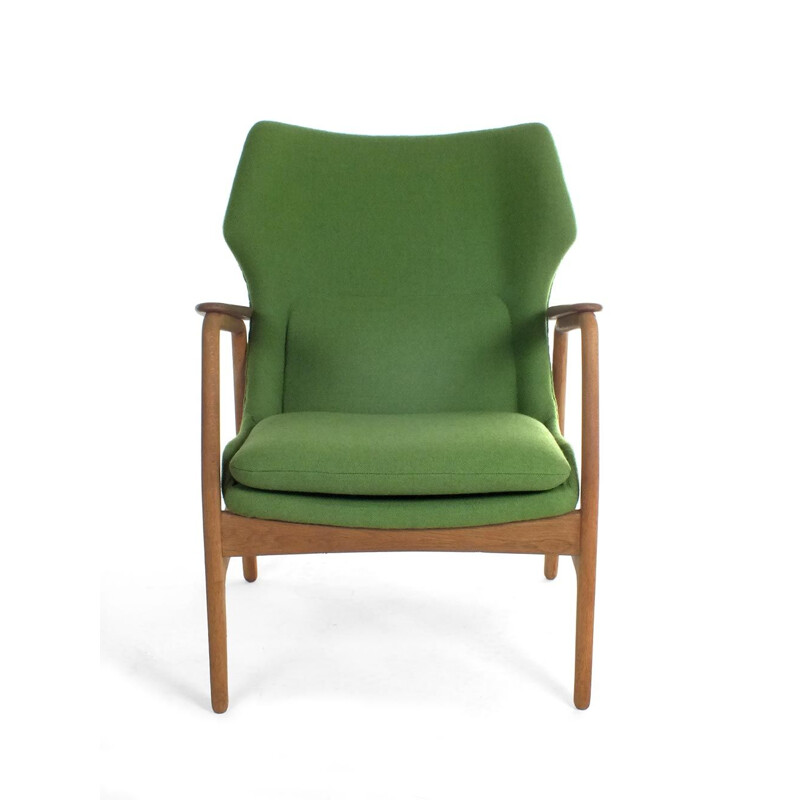 Vintage Green Armchair by Aksel Bender Madsen for Bovenkamp 1960s