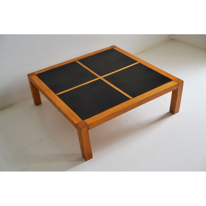 Large vintage coffee table by André Sornay