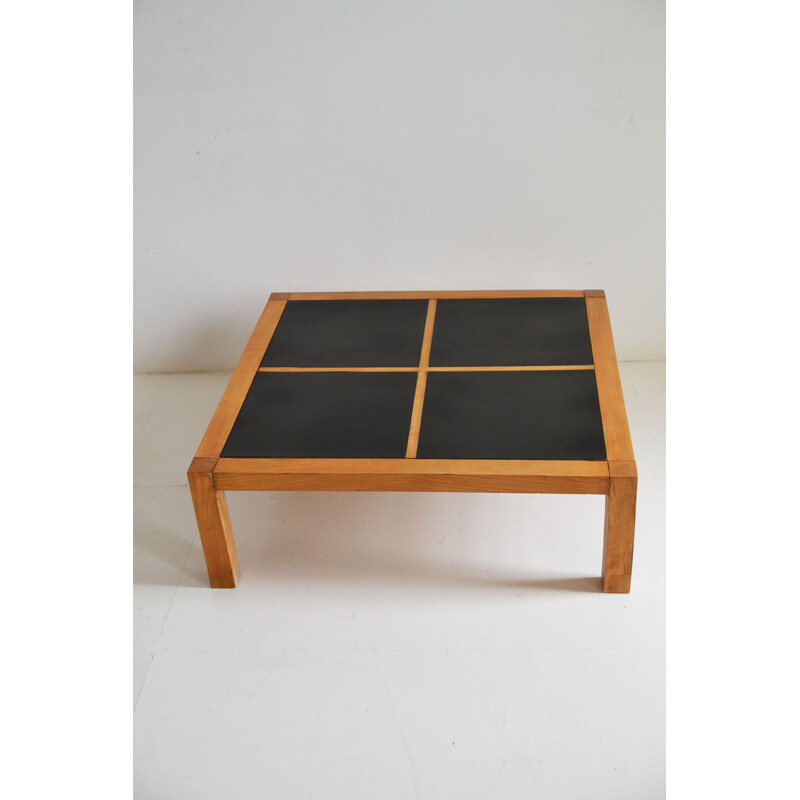 Large vintage coffee table by André Sornay