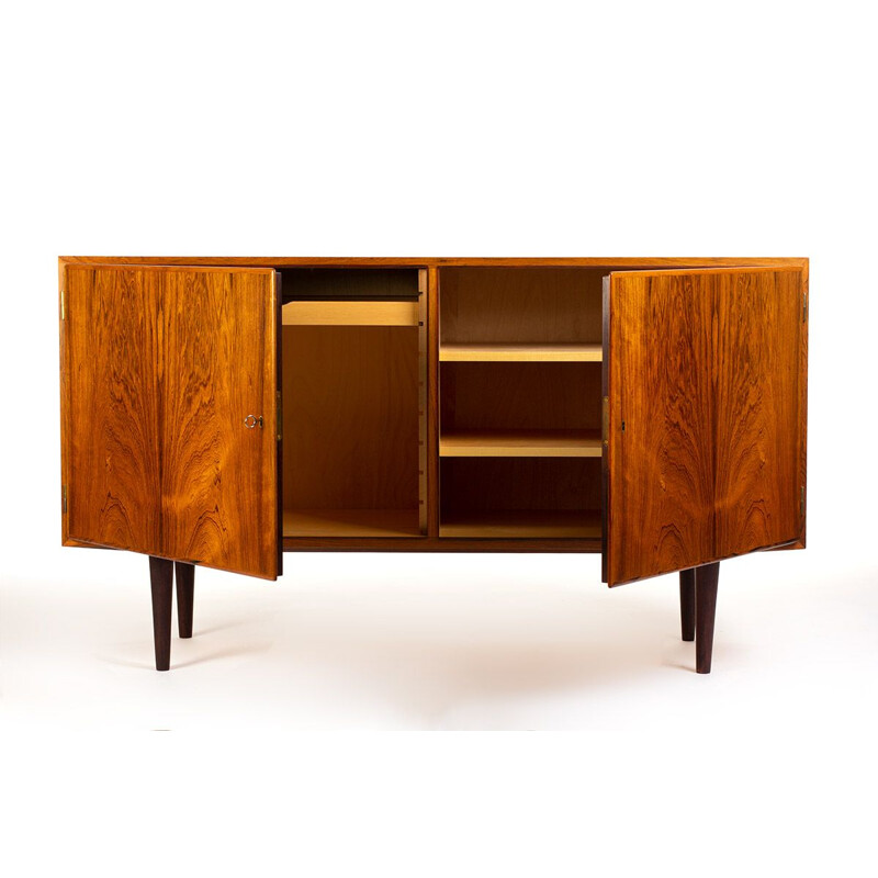 Mid century Hundevad & Co rosewood sideboard by Carlo Jensen, Danish 1960s