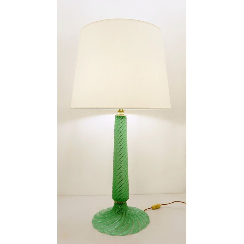 Lampe de table vintage Scarpa pour Barovier