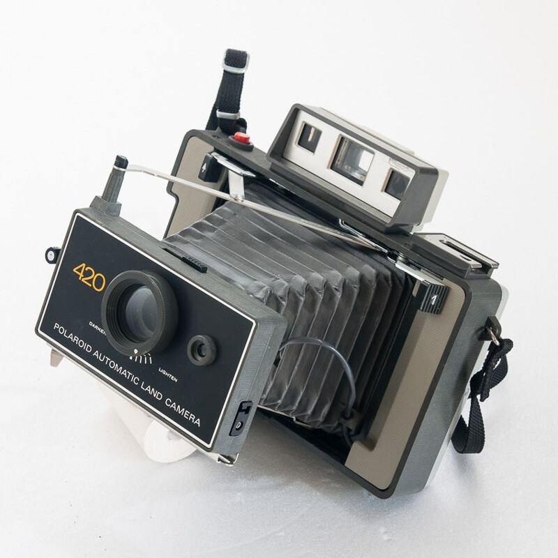 Vintage camera Model 420 Polaroid USA, 1970