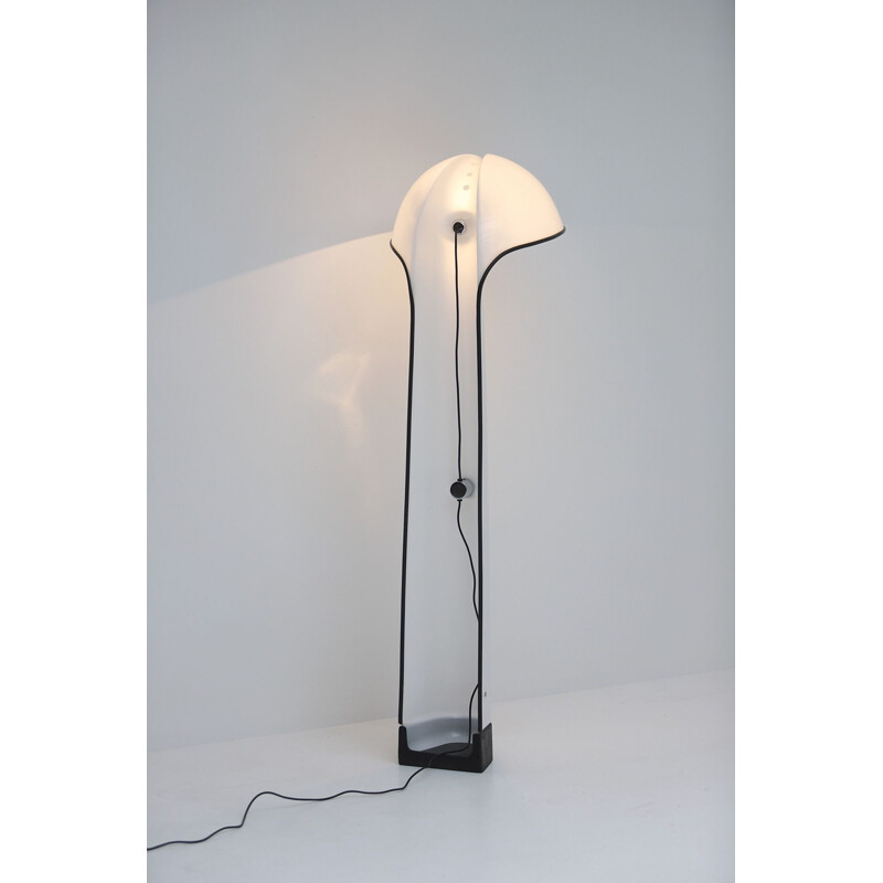 Vintage alba floor lamp by Sergio Brazzoli and Ermanno Lampa for Harvey Guzzini 1973