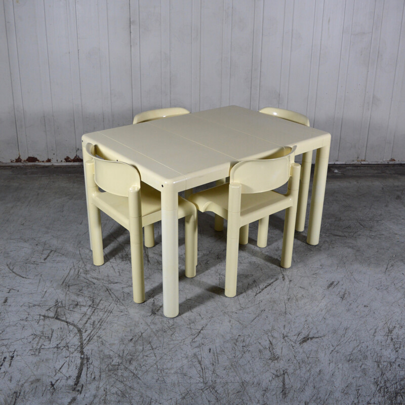 UPO dining set in plastic, Eero Aarnio - 1970s