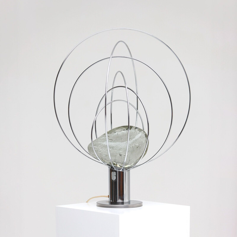 Lampe de table Vintage Barnaba par Angelo Brotto pour Esperia 1960