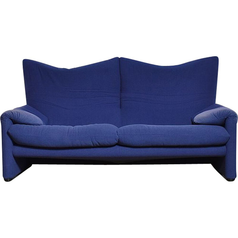 Vintage Maralunga Sofa By Vico Magistretti For Cassina 1973s