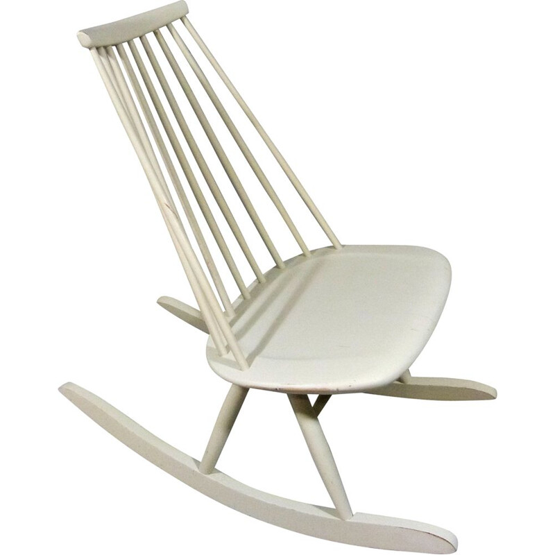 Rocking-chair vintage Mademoisselle de Tapiovaara 1950