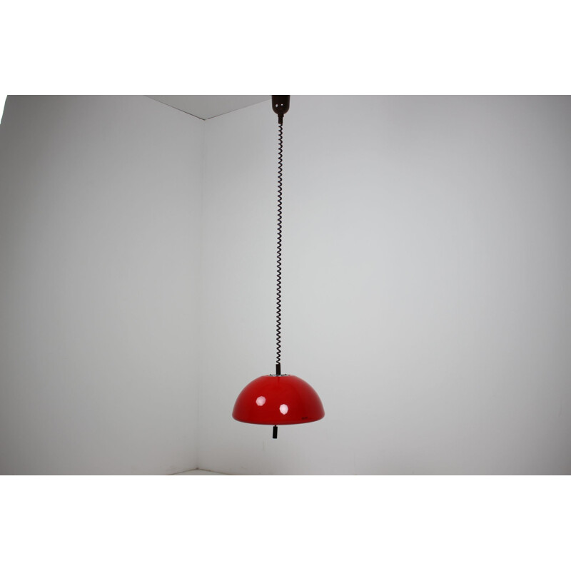 Lámpara de suspensión Meblo vintage de Harvey Guzzini 1970