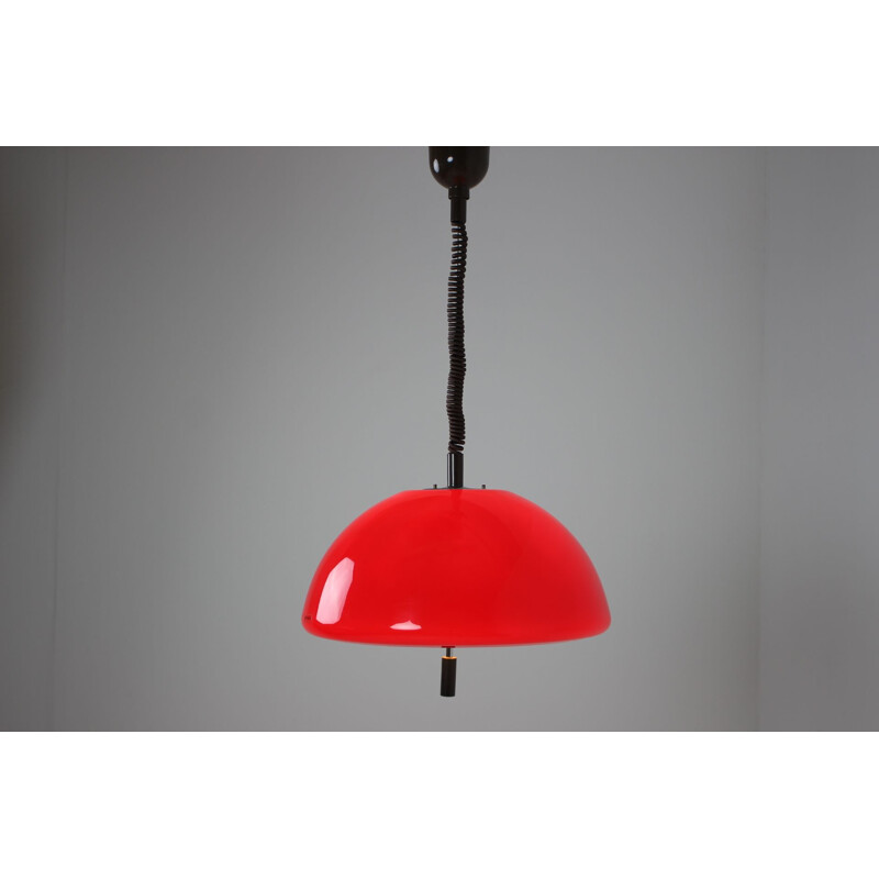 Meblo vintage hanglamp van Harvey Guzzini 1970