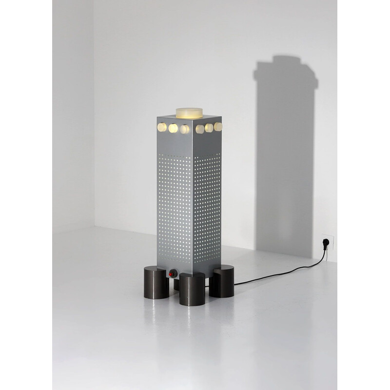 Vintage floor lamp Wwf Tower by Matteo Thun & Andrea Lera for Bieffeplast