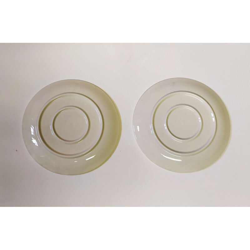 Pair of vintage plates by Missoni Ottavio, 1991