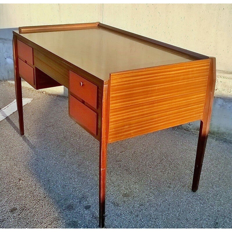 Vintage-Schreibtisch von Gio Ponti für Dassi 1950