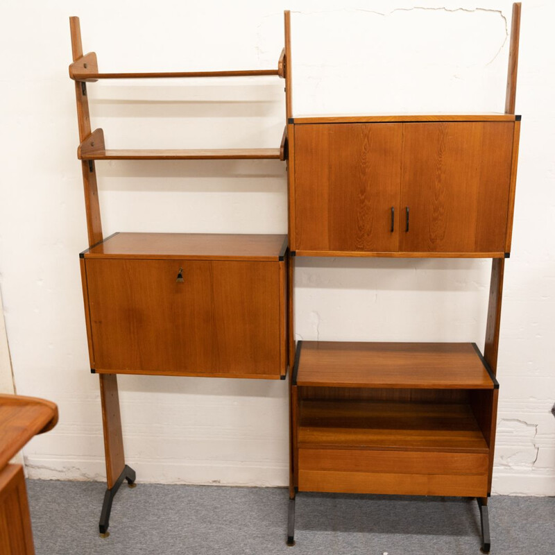 Vintage wall unit by Vittorio Dassi 1950