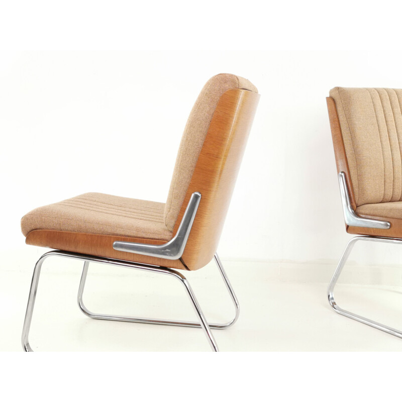 Pair of vintage office armchairs Gordon Russell 1970