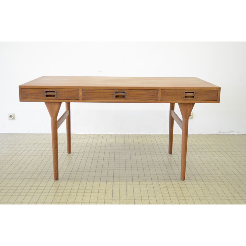 Vintage teak desk by Nanna Ditzel for Soren Willadsen Möbelfabrik 1958