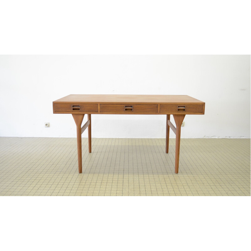 Vintage teak desk by Nanna Ditzel for Soren Willadsen Möbelfabrik 1958