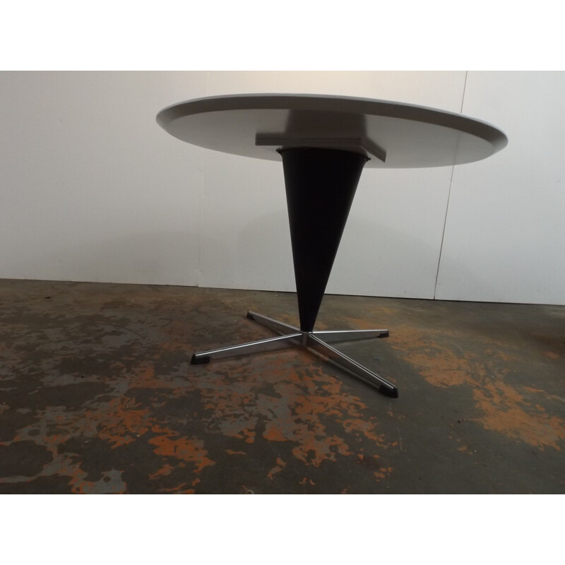 Vintage cone coffee table by Verner Panton for Gebr Nehl, Germany 1960