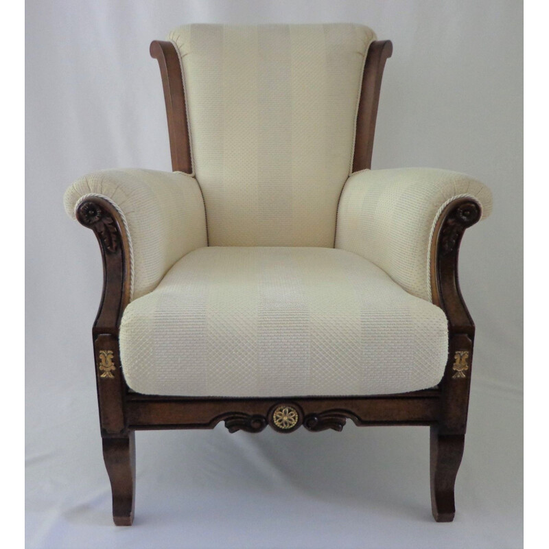 Vintage Mahogany armchair, English